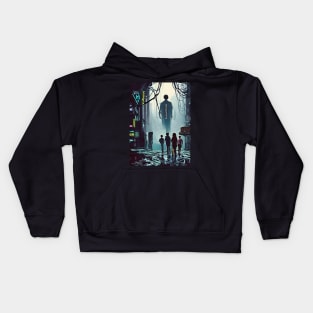 Chasing the Bad Guys (Version 2) Kids Hoodie